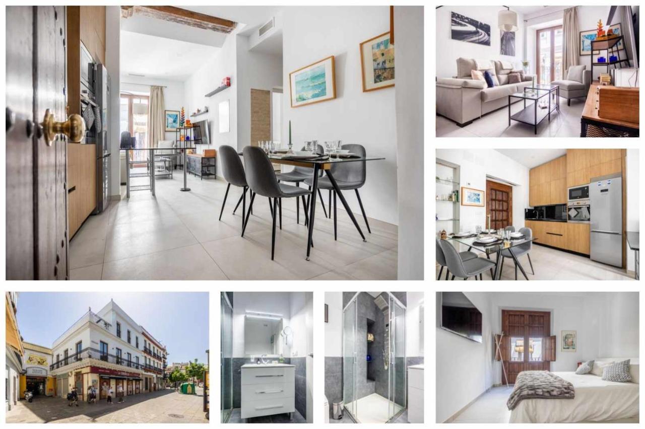 Comfy Away - Apartamento Exclusivo Mercado De Triana Con Balcon Sevilla Exteriör bild