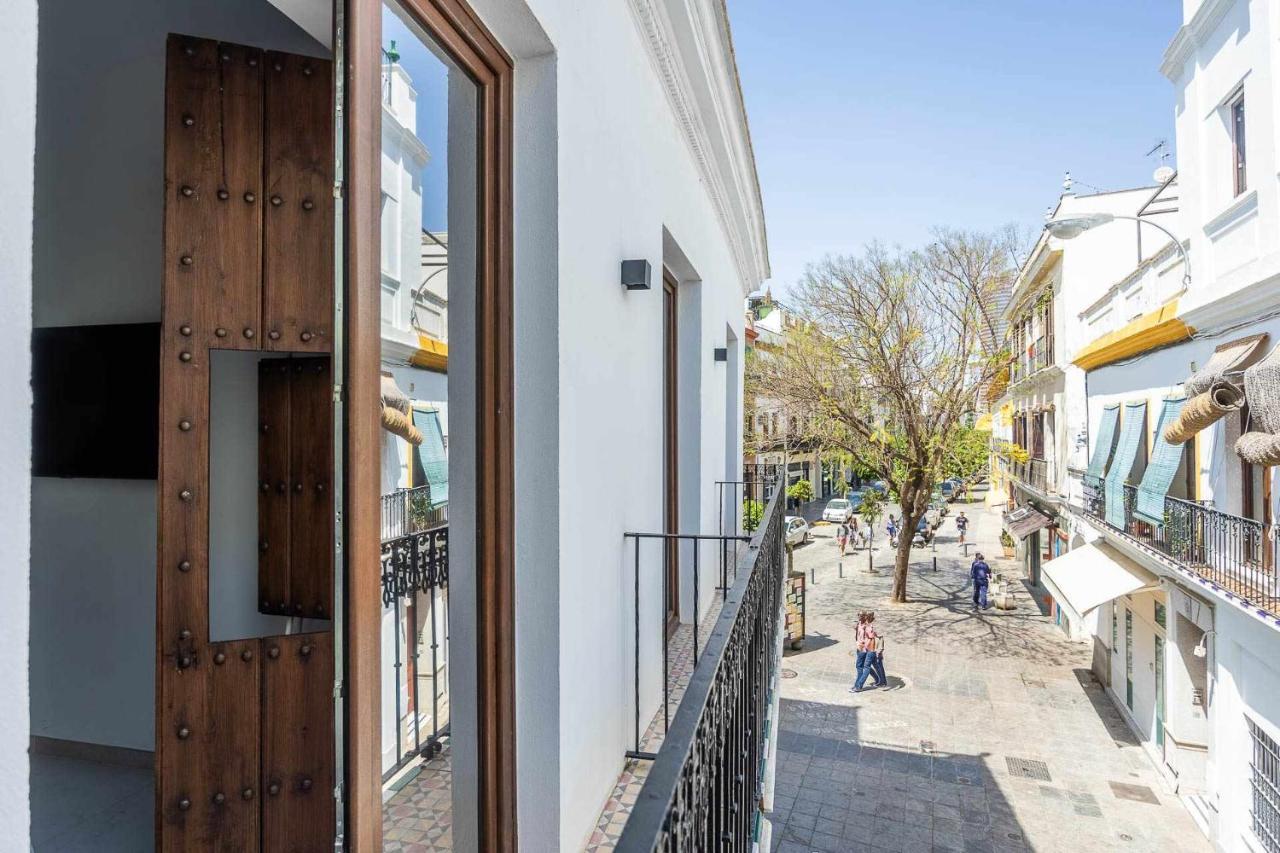 Comfy Away - Apartamento Exclusivo Mercado De Triana Con Balcon Sevilla Exteriör bild